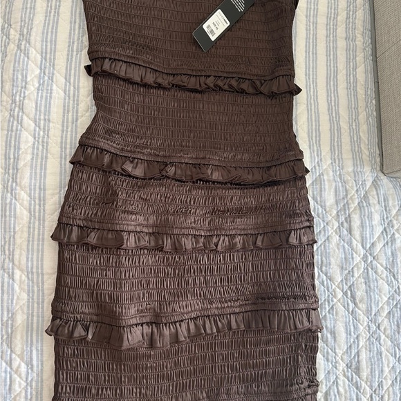 NEW Ruffle Mini Dress - Picture 2 of 3